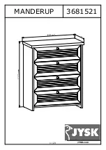 Jysk MANDERUP 3681521 Manual preview