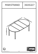 Preview for 1 page of Jysk MARSTRAND 3600227 Manual