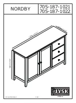 Jysk NORDBY 705-187-1021 Manual preview