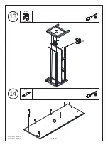 Preview for 14 page of Jysk NORDBY 717-187-1024 Assembly Instructions Manual