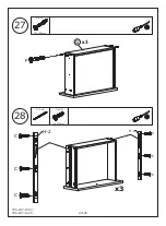 Предварительный просмотр 22 страницы Jysk NORDBY 717-187-1024 Assembly Instructions Manual