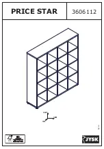 Preview for 1 page of Jysk PRICE STAR 3606112 Assembly Manual