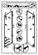 Предварительный просмотр 10 страницы Jysk RANDERS 701-197-1003 Assembly Instructions Manual