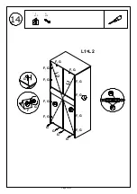 Предварительный просмотр 18 страницы Jysk RANDERS 701-197-1003 Assembly Instructions Manual