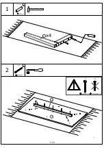 Preview for 7 page of Jysk TAMHOLT 710-207-1000 Assembly Instructions Manual