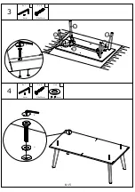 Предварительный просмотр 8 страницы Jysk TAMHOLT 710-207-1000 Assembly Instructions Manual