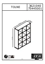 Preview for 1 page of Jysk TOLNE 3621040 Manual