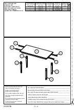 Предварительный просмотр 2 страницы Jysk Truro 25355702 Assembly Instruction