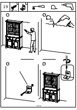 Предварительный просмотр 20 страницы Jysk WIEN 705-187-1013 Assembly Instructions Manual