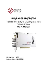 Предварительный просмотр 1 страницы JYTEK PCI-69816H User Manual