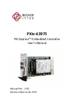 Preview for 1 page of JYTEK PXI Express PXIe-63975 User Manual