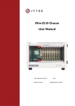 JYTEK PXIe-2519 User Manual предпросмотр