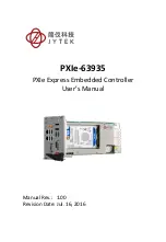 Preview for 1 page of JYTEK PXIe-63935 User Manual