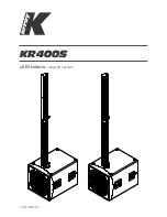 Preview for 1 page of K-array KR400S User Manual