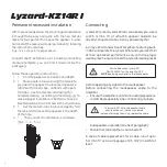 Preview for 10 page of K-array Lyzard-KZ14I User Manual