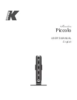 K-array Piccolo User Manual preview