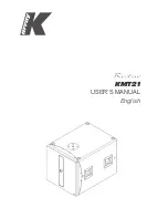 K-array Redline KMT21 User Manual preview