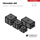 K-array Thunder-KS User Manual preview