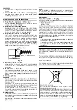 Preview for 5 page of K-EIKO EGA100 Operator'S Manual