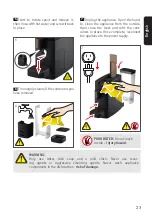 Предварительный просмотр 23 страницы K-FEE ONE Operating Manual