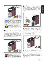 Preview for 21 page of K-FEE SQUARE Operating Manual