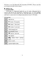 Preview for 2 page of K-Mate BTC008L User Manual