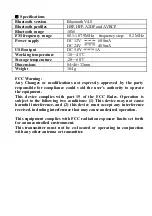 Preview for 13 page of K-Mate BTC008L User Manual