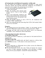 Preview for 9 page of K-Mate BTH026N User Manual