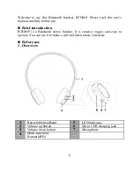 Preview for 3 page of K-Mate BTH069 User Manual