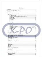 Preview for 3 page of K-PO HM380 User Manual