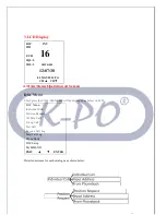 Preview for 12 page of K-PO HM380 User Manual