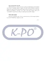 Preview for 32 page of K-PO HM380 User Manual