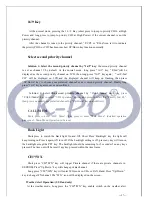 Preview for 35 page of K-PO HM380 User Manual