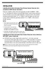 Preview for 7 page of K-Rain 3208-UWRFS Owner'S Manual And Installation Instructions