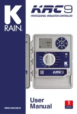 K-Rain KRC 9 User Manual preview