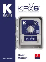 K-Rain KRX6 Manual preview