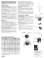 Preview for 4 page of K-Rain RPS50 Setting Instructions Manual