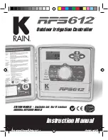 K-Rain rps612 Instruction Manual предпросмотр