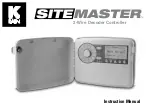 K-Rain SITEMASTER 3400 Instruction Manual предпросмотр