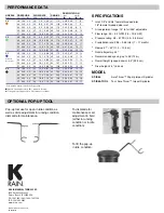 Preview for 2 page of K-Rain Sure Throw ST-IS45 Instruction Sheet