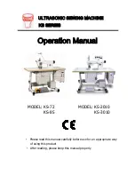 Preview for 1 page of K-Sonic KS-2010 Operation Manual