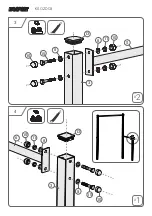 Preview for 4 page of K-SPORT KSOZ003 Assembly Instruction Manual