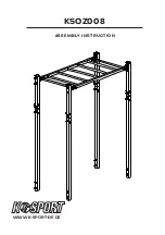 Preview for 1 page of K-SPORT KSOZ008 Assembly Instruction Manual