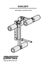 K-SPORT KSSL009 Assembly Instruction предпросмотр