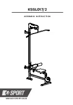 Предварительный просмотр 1 страницы K-SPORT KSSL017/2 Assembly Instruction Manual