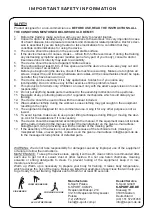 Предварительный просмотр 8 страницы K-SPORT KSSL017/2 Assembly Instruction Manual