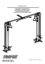 K-SPORT KSSL021 Assembly Instruction Manual preview