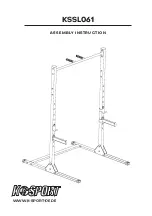 Preview for 1 page of K-SPORT KSSL061 Assembly Instruction