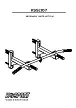 K-SPORT KSSL107 Assembly Instruction предпросмотр