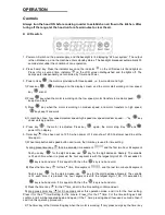 Preview for 10 page of K-Star K1022 Operating Instructions Manual